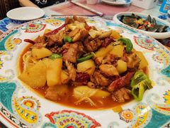 新疆沙湾大盘鸡-巴依老爷新疆美食(清华东门店)