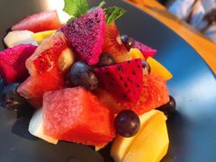 水果酸奶沙拉-花仓咖啡(祥安巷店)