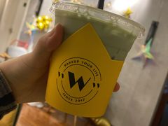 抹茶拿铁-W CAFE(甜爱路店)