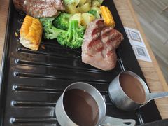 超牛联盟牛排拼盘-必胜客(新中纬店)