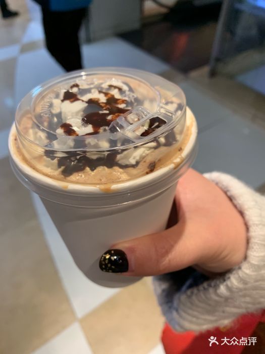 嘿咖啡冰澳白图片