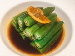 捞汁秋葵-锦粤宫·精致粤菜(深圳北站店)