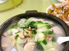 菜心芋头煮白贝-乐兴海鲜餐厅