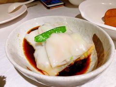 芹菜鲜虾肠粉-屋顶花园餐厅(步行街老地王大厦店)
