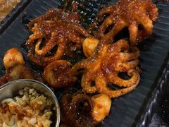 烤辣味八爪鱼-青春韩国料理(光环店)