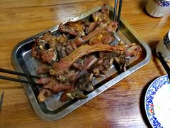 馕坑羊排拼羊脖子-宝山一号馕坑肉