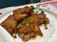 烤猪蹄-刘胖子家常菜·蹄花焖藕(江汉路总店)