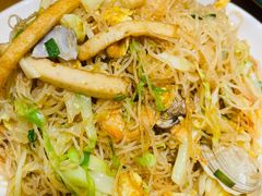 海鲜炒粉干-丁记盐蘸牛肉·新杭菜(河东路店)