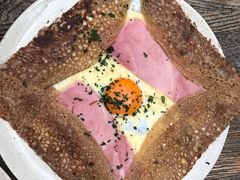 巴黎火腿鸡蛋芝士蘑菇可丽饼-RAC BAR(安福路店)