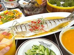 -七的湖·晚芳亭·阳澄湖农家菜·大闸蟹(莲花岛店)