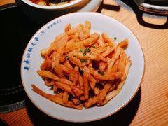 咸蛋黄炒茄子-吃饭皇帝大(解放西路店)