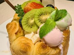 面包冰淇淋水果沙拉-大鸭梨烤鸭(甘家口店)