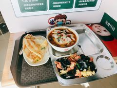 水煮鱼片-北大学一食堂