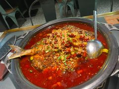 -探鱼·鲜青椒爽麻烤鱼(苏宁广场店)