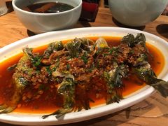 牛肉酱蒸昂刺鱼-鱼食饭稻·苏浙土菜17年老馆子(平江路店)