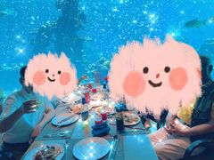 -海棠湾洲际-涛·海底餐厅·美人鱼·自助餐·海底隧道