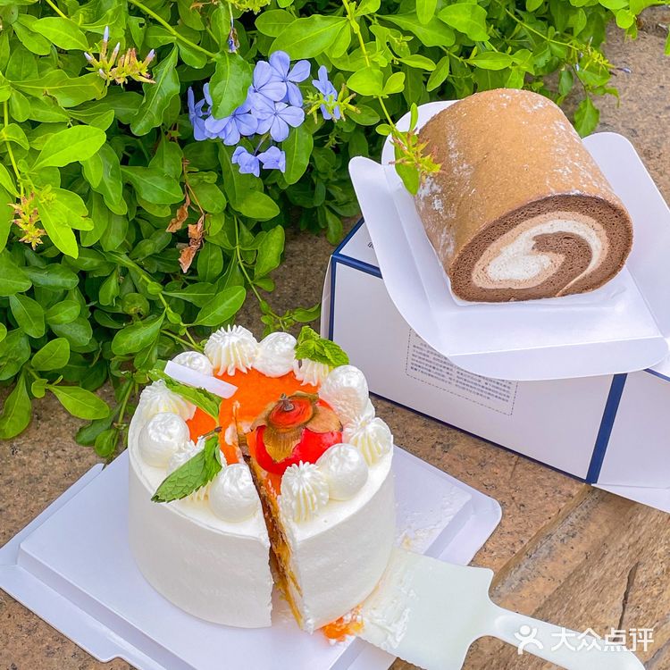 柿子蛋糕这一口！！吃出了秋天的味道！！