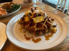 巧克力南瓜华夫饼-Egg•Allday Brunch(襄阳北路店)