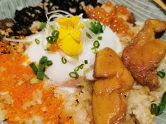 鹅肝温泉蛋饭-隐泉之语日式料理(王府中环店)