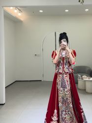 -桃子造型婚纱礼服(凤起广场店)
