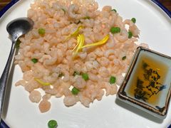 甜豆炒手剥虾仁-鱼食饭稻·苏浙土菜17年老馆子(平江路店)