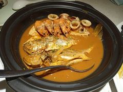 鲜鱼一锅出-船歌·鱼水饺青岛菜(金狮广场店)