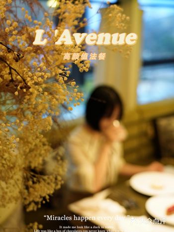 深圳探店 L 'Avenue南法风格氛围法餐