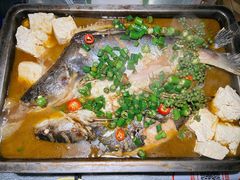 鲜青椒烤鱼-探鱼·鲜青椒爽麻烤鱼(北京路天河城店)