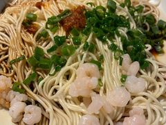 葱油三虾拌面-老头儿油爆虾·知味杭州(爱琴海购物中心)