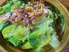 红葱头淋生菜-桃姐农庄老字号(从化温泉店)