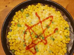 料理烤芝士玉米粒-老东镇啤酒屋海鲜加工·蒸汽海鲜·海鲜烧烤(台东店)