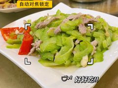 苦瓜炒肉-龙记烤鸭店(新民路店)
