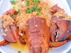 蒜蓉开边龙虾-四川小胡子海鲜(丁村万人海鲜广场店)