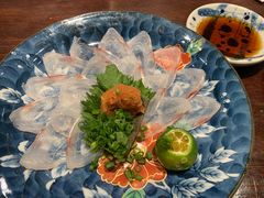 无鳞烟管鱼刺身-加奈日本料理