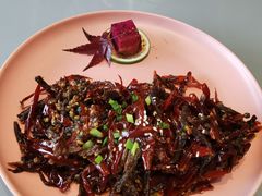 自贡手撕牛肉-甜阿姨·天台花园私房菜(万松园店)