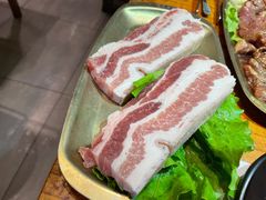 热气超厚黑毛猪肉-7年8班朝鲜族非遗美食(三钢里店)