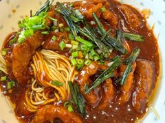虾酱肉丝拌面-鲁达面馆本帮风味(共康东路店)