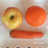 橙子苹果胡萝卜果蔬汁