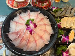 斑鱼片-丽江庭院·云南野生菌·海鲜火锅(鼓楼四合院店)