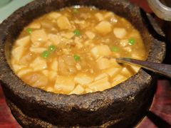 石锅鸡汤豆腐-绿茶餐厅(蓝色港湾店)