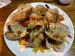 辣炒花甲螺-南海渔家•海鲜•正宗海南菜(海棠湾店)