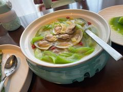 竹笙蛤蜊煮丝瓜-彩丰楼·中餐厅(国家会展中心上海洲际店)