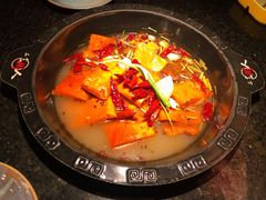 荔枝牛油锅-三个四川人火锅(华联商厦店)