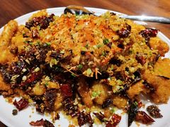 椒盐帝王蟹-香樟花园新粤料理(无锡万象城店)