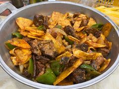 -尕有炕锅烤羊肉