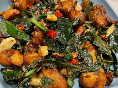 山捞叶炒树上的鸡-香香海南菜餐厅