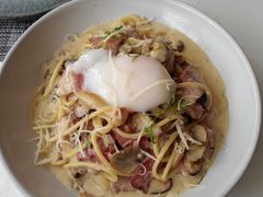 奶油汁培根溏心蛋意面-Future&Kitchen