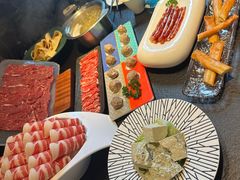 -海上明月海鲜火锅 鲜切牛肉