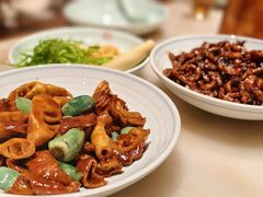 腊八蒜烧肥肠-小吊梨汤·北京菜·烤鸭(鸟巢店)