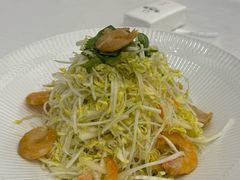 白菜心拌自制虾干-品海楼·大连海胆锅贴馆(东港店)